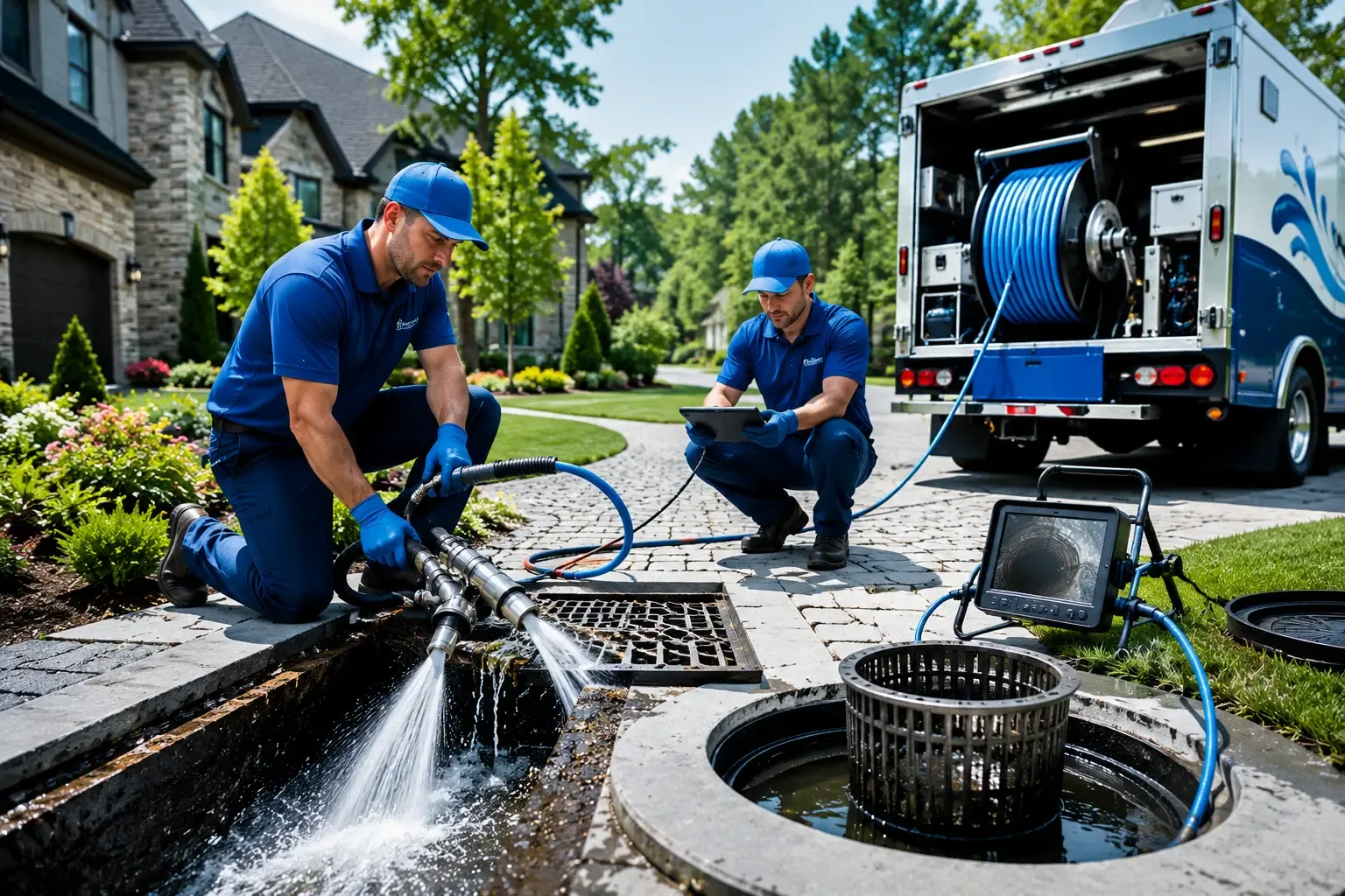 Local outdoor drain cleaning professionals in Pewamo, MI
